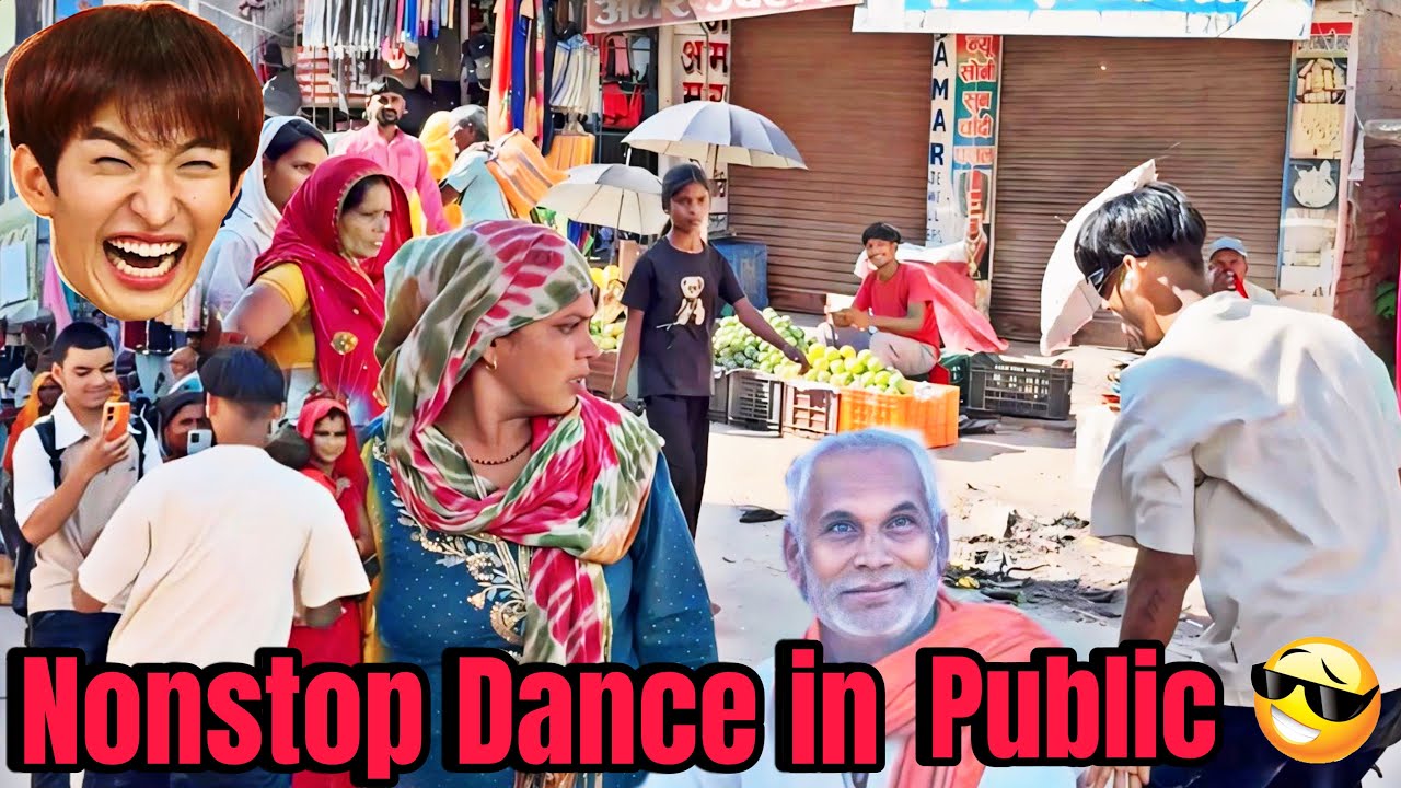 Non Stop🤪Crazy Dance in Public ||Aisa Dance Kiya Garda uda diya ||Barahathawa Market ❤️