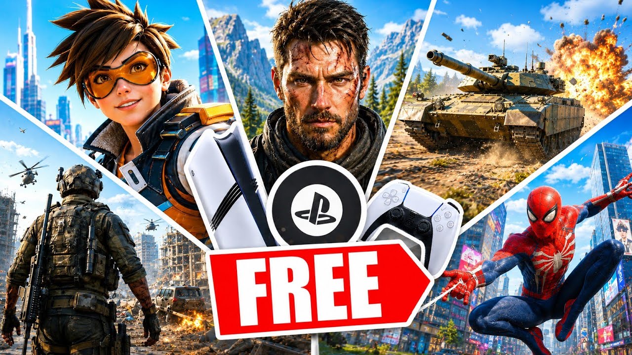 ТОП-10 лучших новых бесплатных игр на PS5, в которые стоит поиграть!