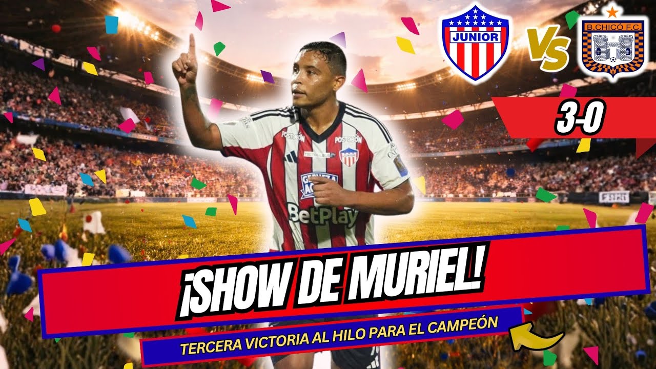 🔴⚪️🦈 Muriel EN MODO CRACK: Junior arrasa y convence