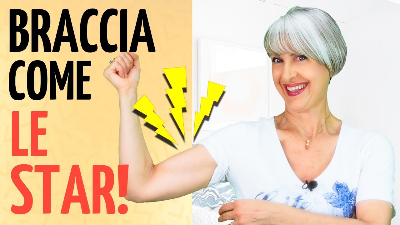 BRACCIA COME le ⭐STAR⭐ in 10 MINUTI!  💪 ALLENAMENTO per DIMAGRIRE le BRACCIA, TONICHE e SNELLE