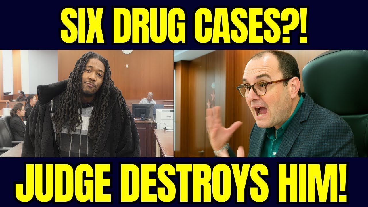 Six Prior Drug Cases?! Judge SHREDS Defendant in Tough Courtroom Moment!