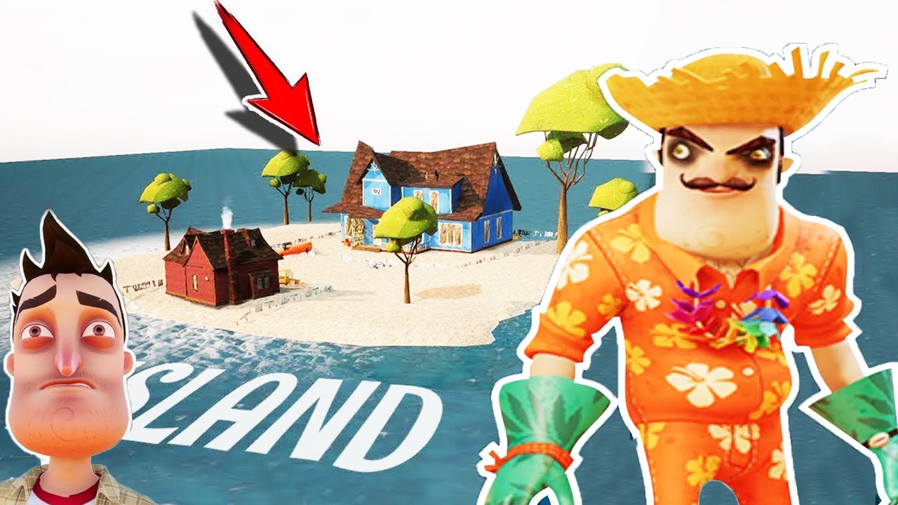 TSUNAMİ ADASINDA KORKUNÇ GERÇEKLER 😱 Hello Neighbor Mod Ada