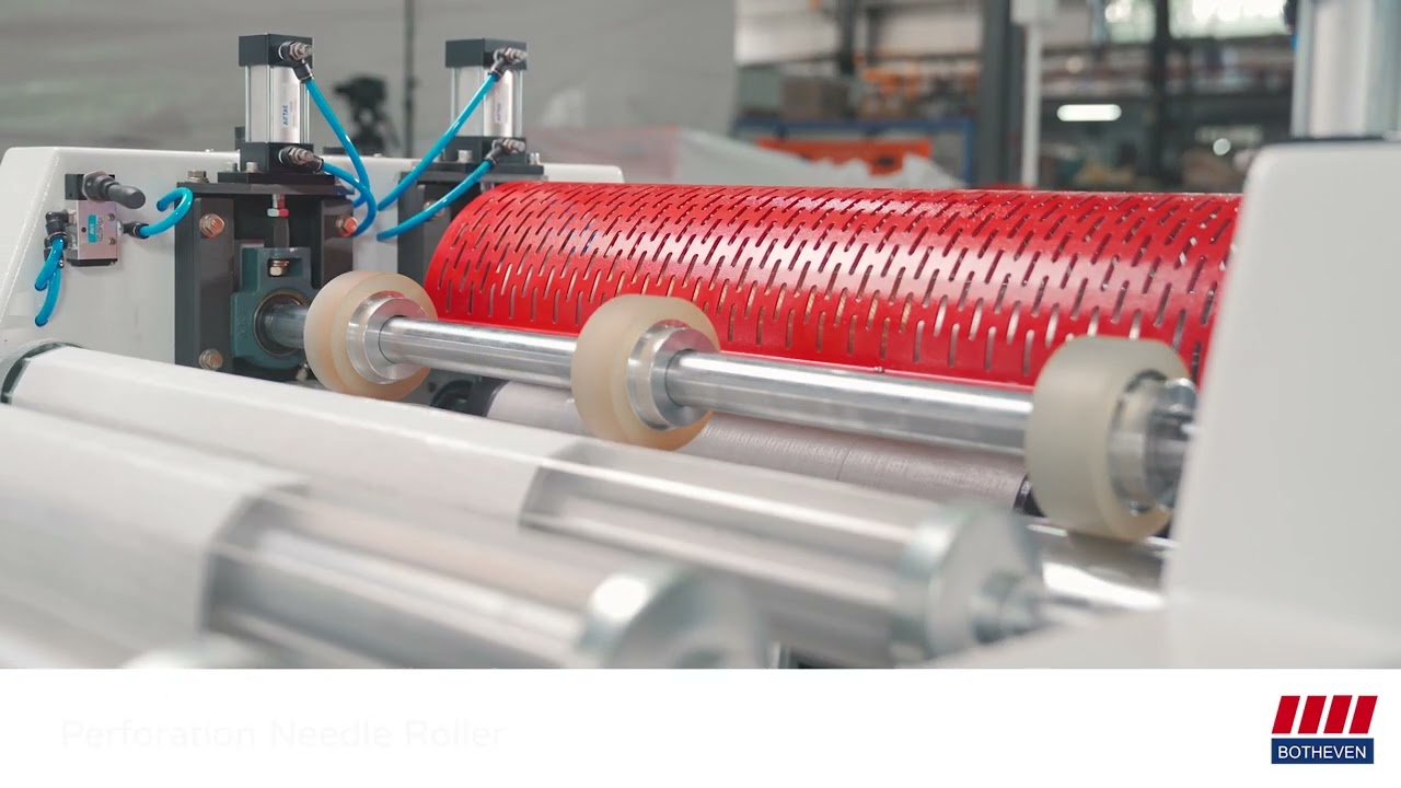 PP WOVEN BAG FULLY AUTOMATIC PLASTIC HANDLE INSERTING CONVERSION LINE