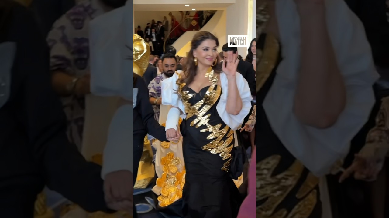 Aishwarya Rai &eacute;tincelante &agrave; #Cannes2024 !