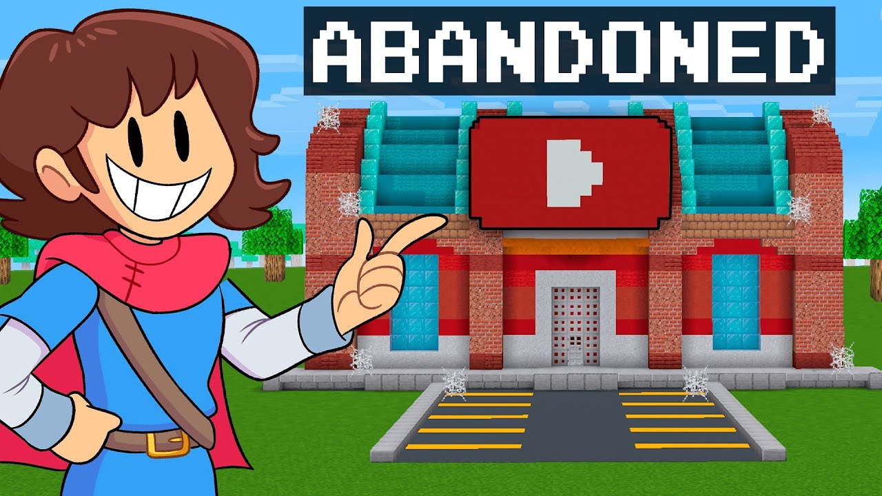 Восстановление заброшенного магазина YOUTUBER в Minecraft