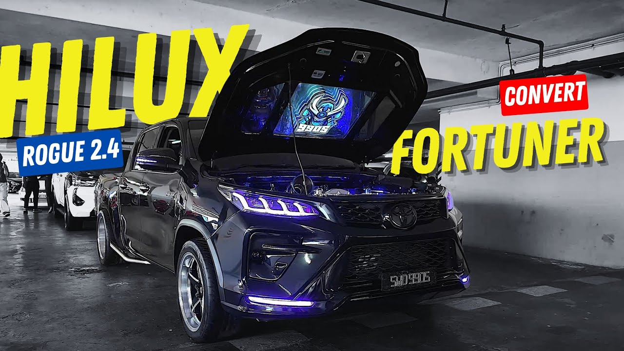 Модифицированный Toyota Hilux Rogue стоимостью RM160000 до Fortuner FACE