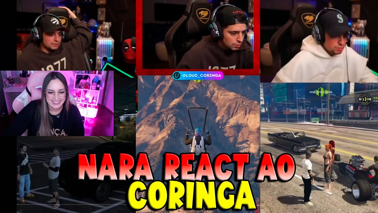 NARA REACT AO CORINGA E OUTROS 🔥🫡 - KOGA GTA RP CLIPS
