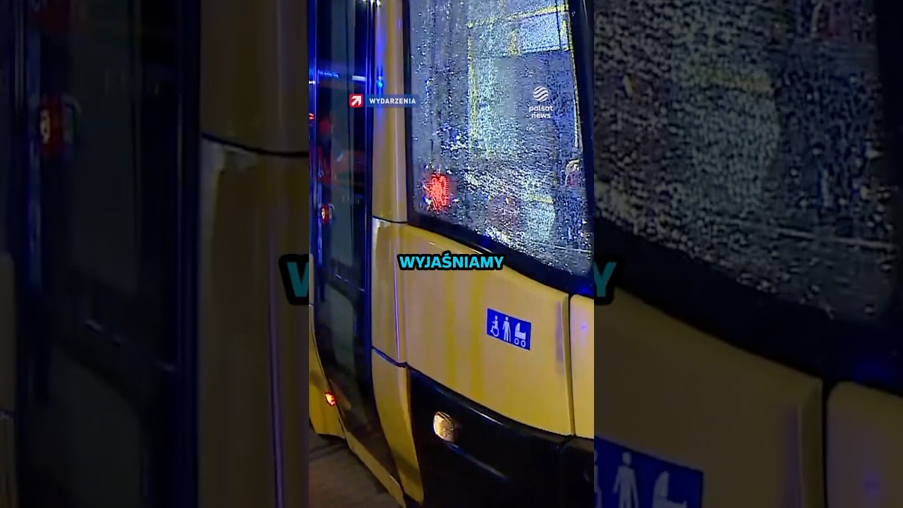 Strzały w centrum Warszawy? Huk i tramwaj z rozbitą szybą
