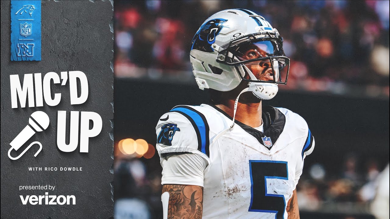 Rico Dowdle Mic&rsquo;d Up for Huge Week 11 Win vs Atlanta Falcons | Carolina Panthers