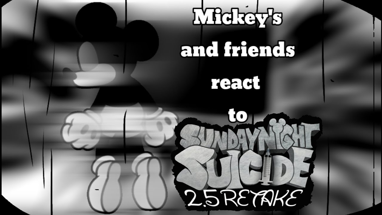 MICKEY'S AND FRIENDS REACT TO (Mickey.avi Sunday Night Suicide)  《🇪🇸+🇺🇸》