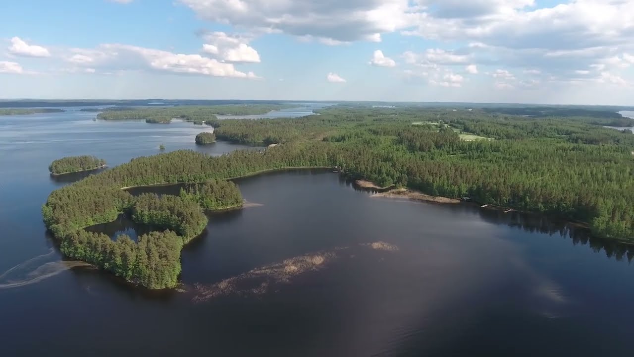 Annikinniemi, Vekaransalmi, Sulkava ilmakuva