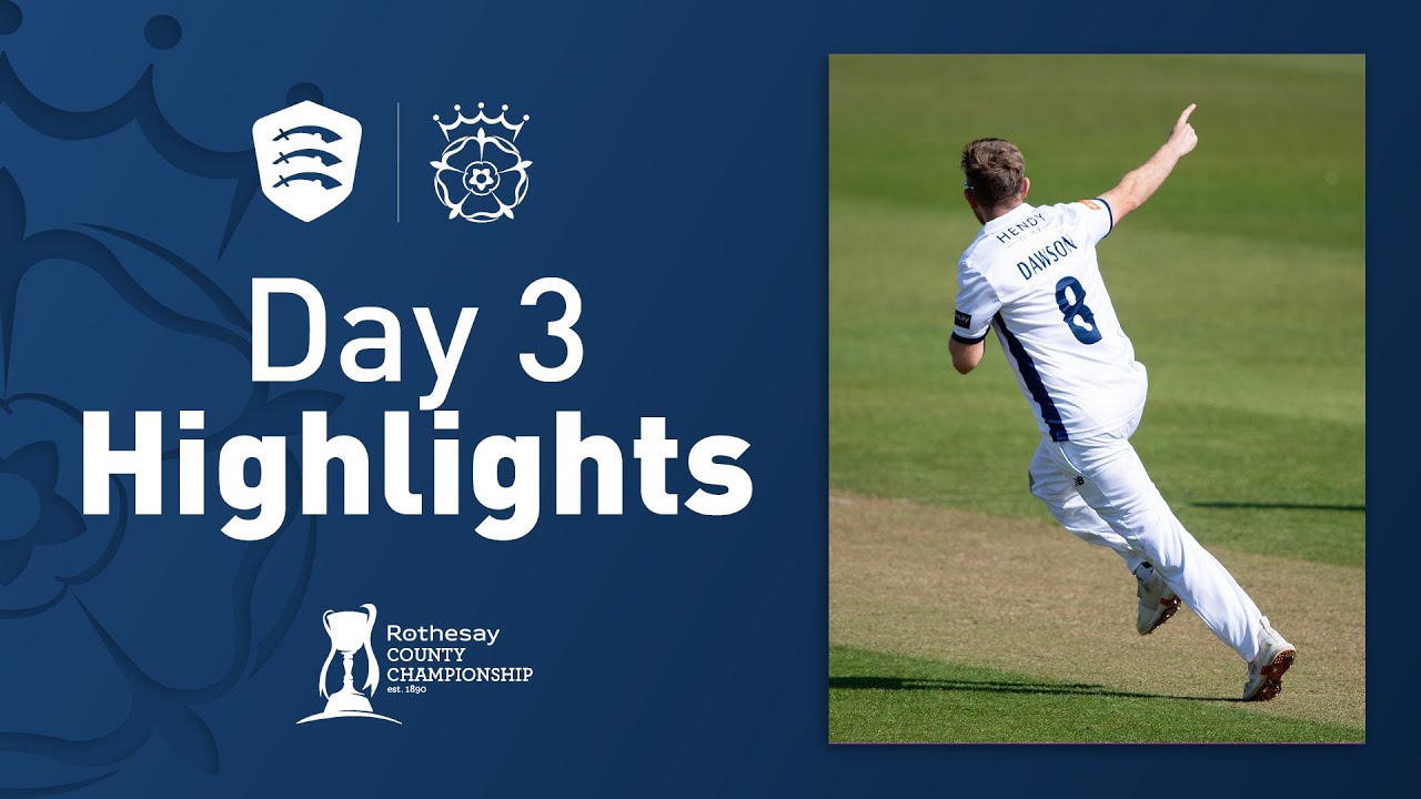 Dawson Puts Hosts To The Sword ⚔️ | Essex v Hampshire Men - Rothesay CC Day Three Highlights