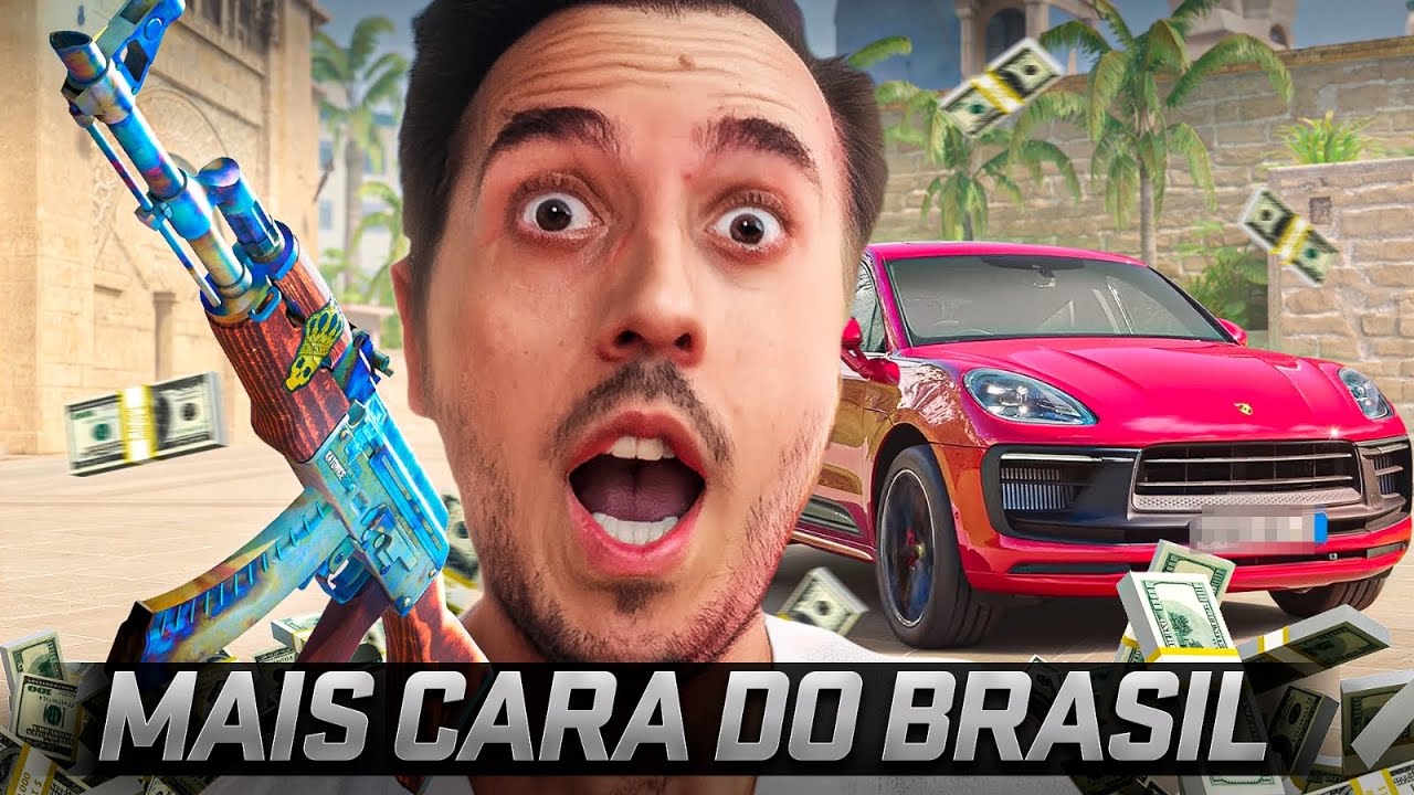 COMPREI a AK mais CARA do BRASIL! 70K DÓLARES!