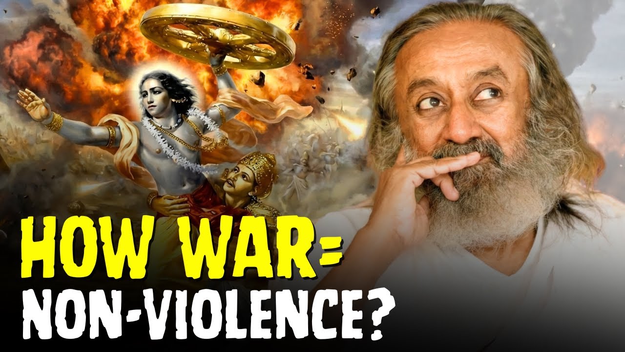 How War = Non-Violence? |Q&A With Gurudev