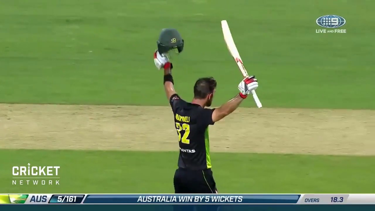 Maxwell lights up Hobart with superb century