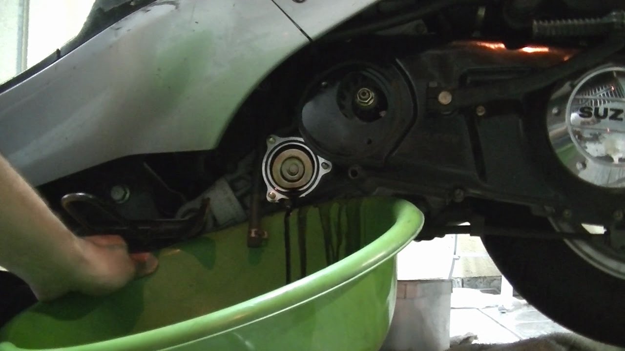 AN125 - Trocando Filtro de Oleo