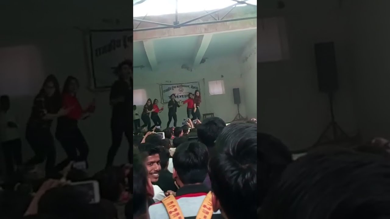 Dungar College dance annual fun.2019