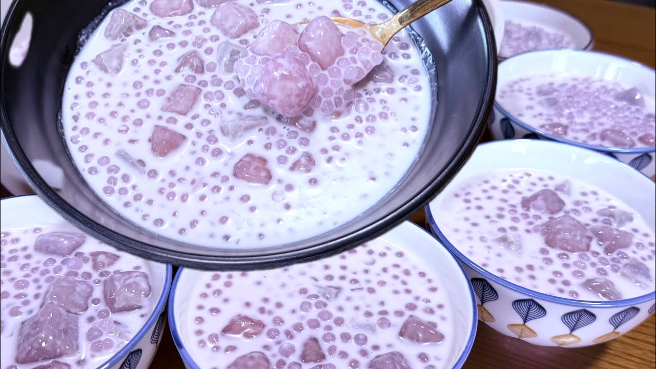 Chè Khoai Môn mà nấu cách này đơn giản và ngon nhất luôn