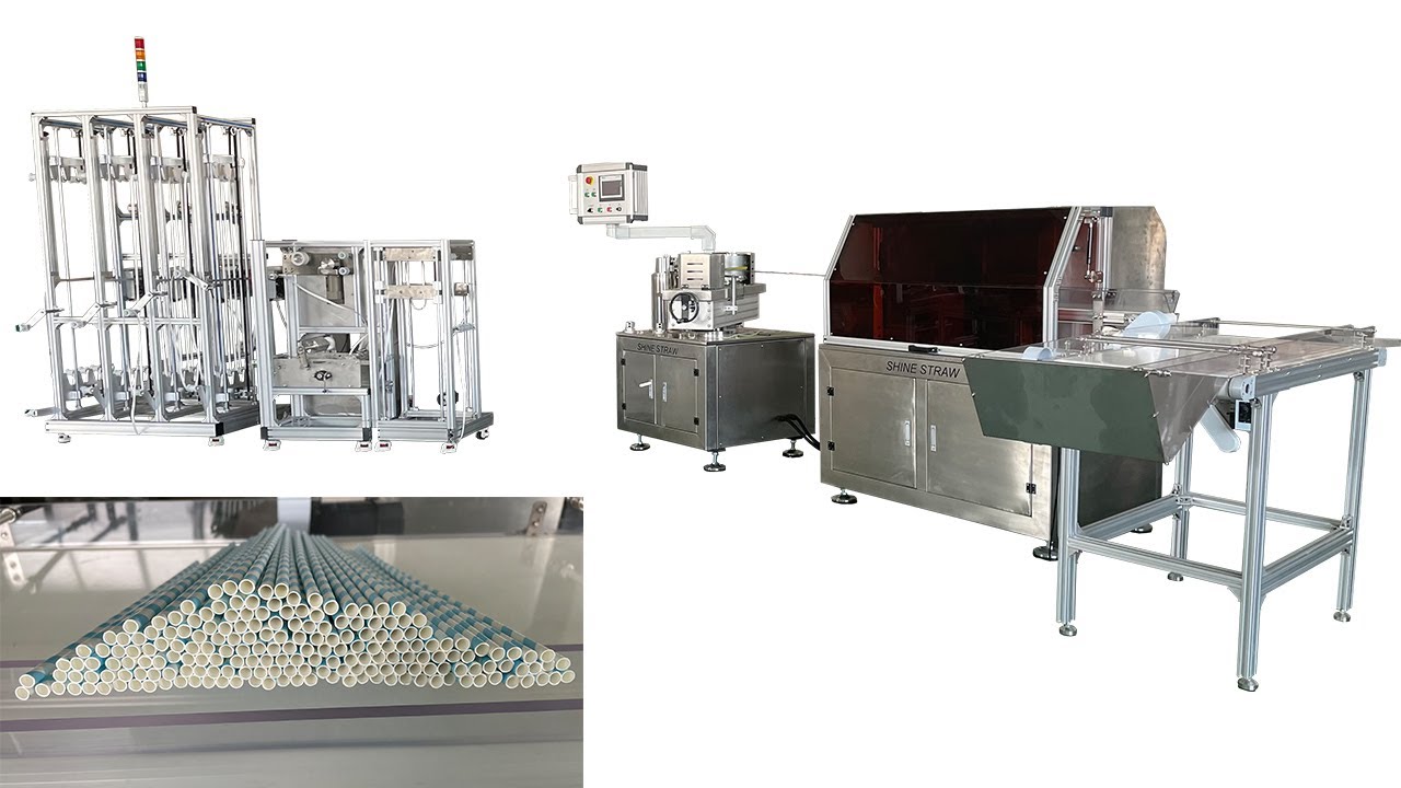 620pcs/mim Paper Straw Making Machine
