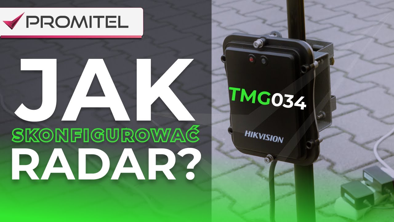 DS-TMG034 - RADAR SZLABANOWY! Test i konfiguracja z LPR #tosiekameruje