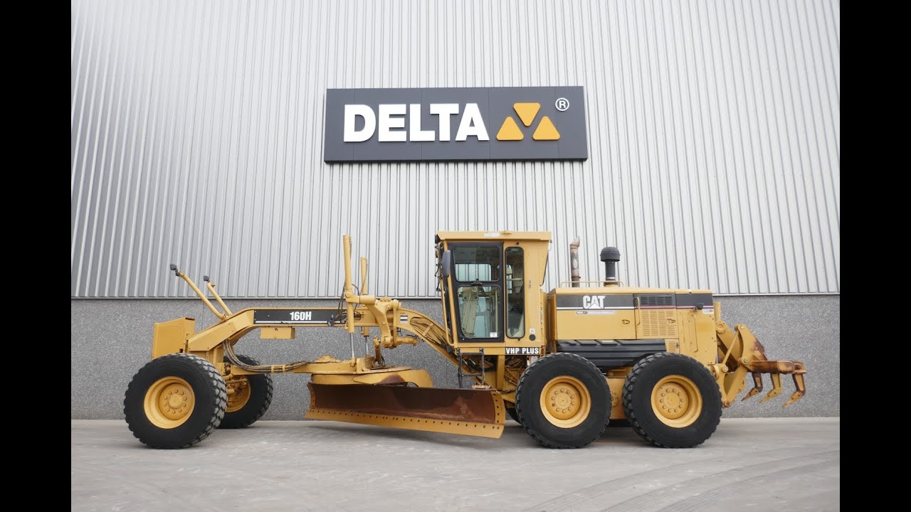 Demonstration video Caterpillar 160H grader