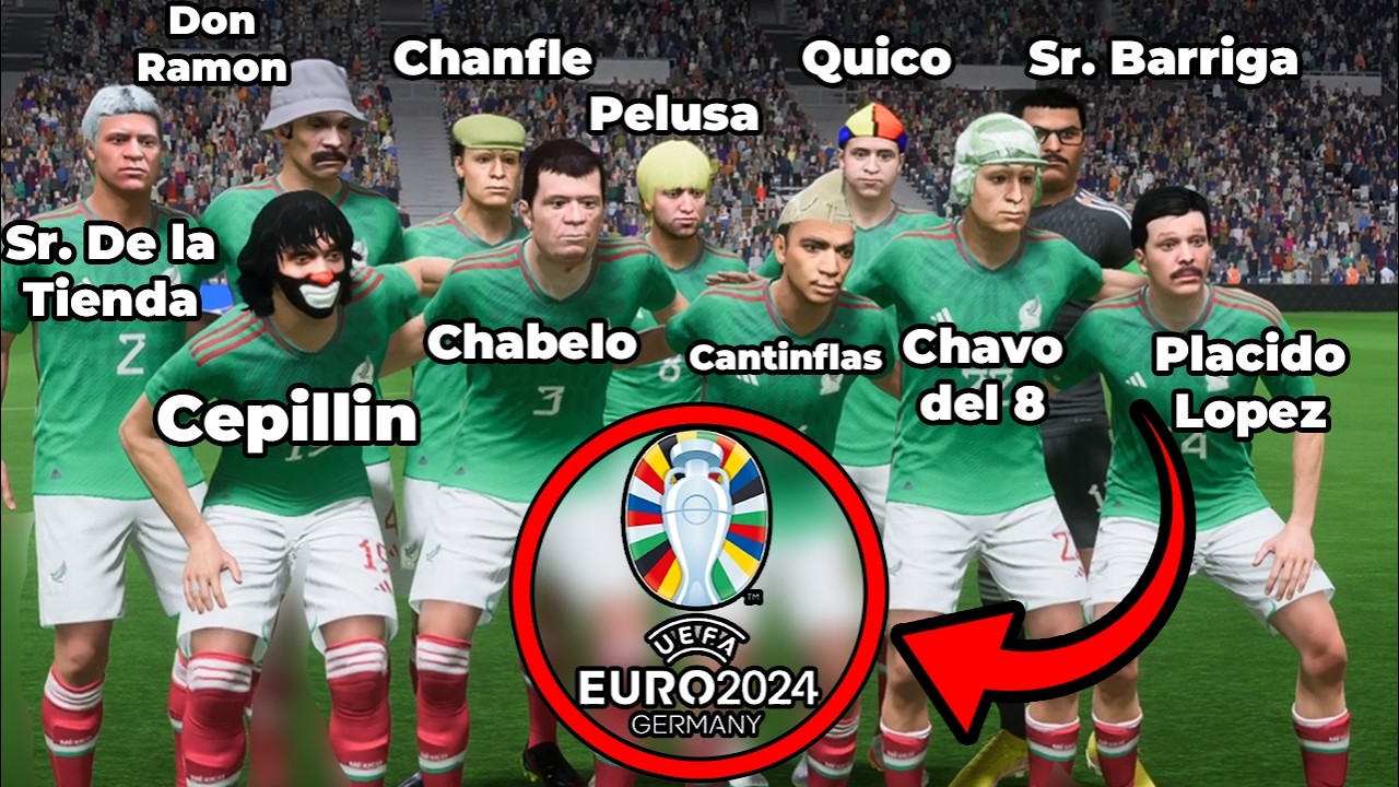 Puse a Esta Selección Mexicana en la Eurocopa