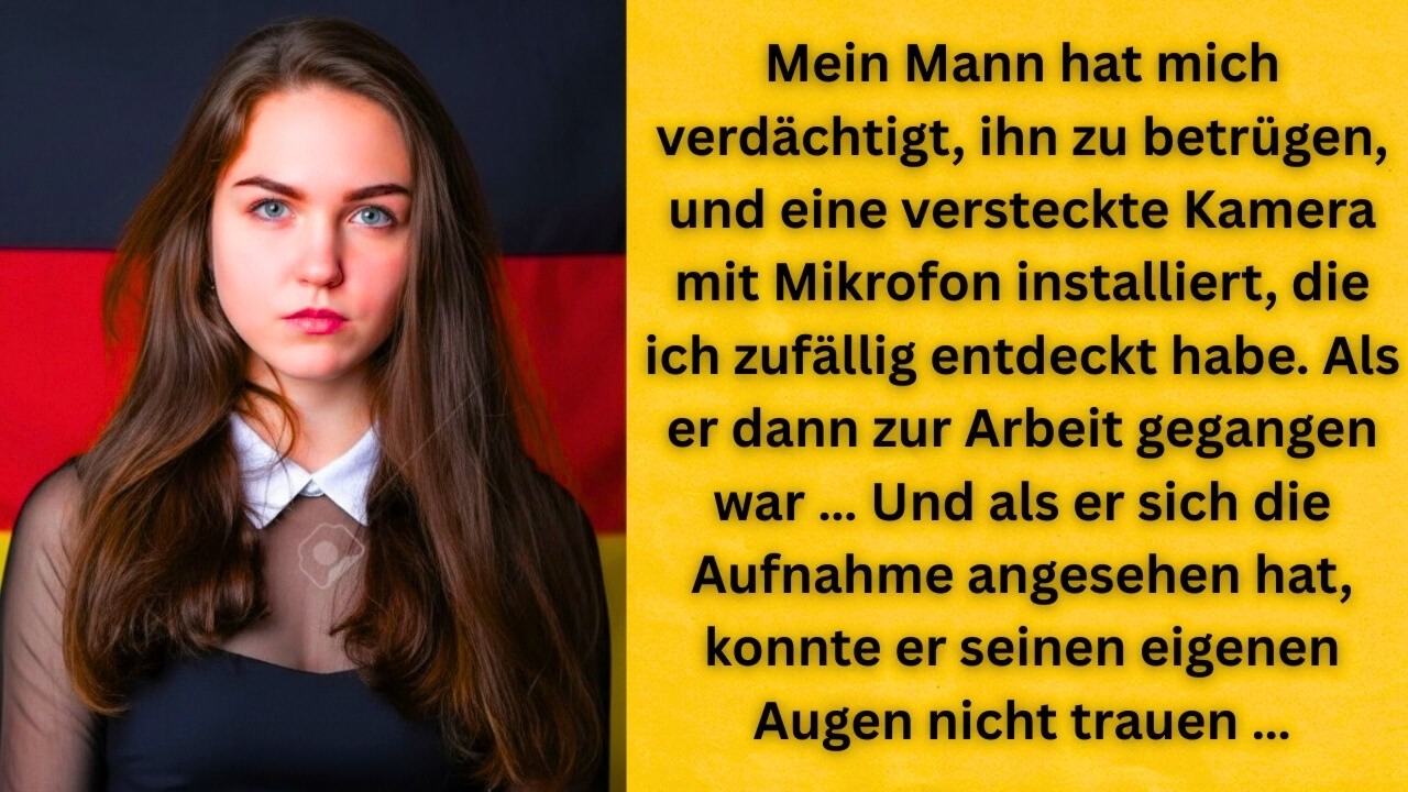 Mein Mann hat eine versteckte Kamera installiert und was hat er gesehen? Die ganze Wahrheit 😱