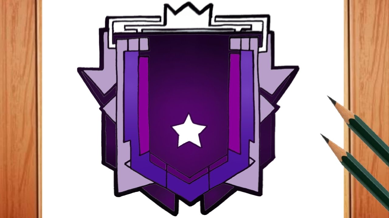 COMO DIBUJAR EL LOGO DIAMANTE 1 DE FREE FIRE   COMO DESENHAR A PATENTE DIAMANTE DE FREE FIRE