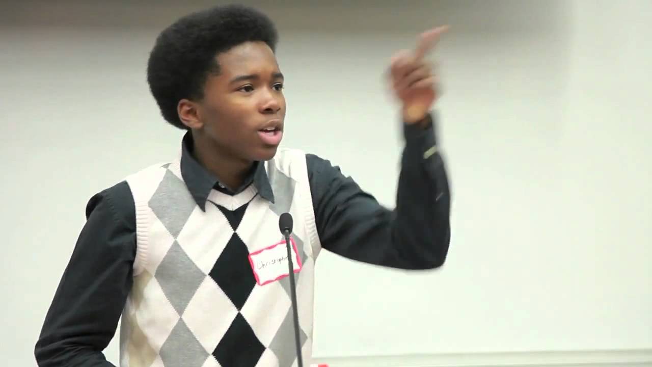 Project Soapbox 2013 Winning Speech: Christopher Watkins
