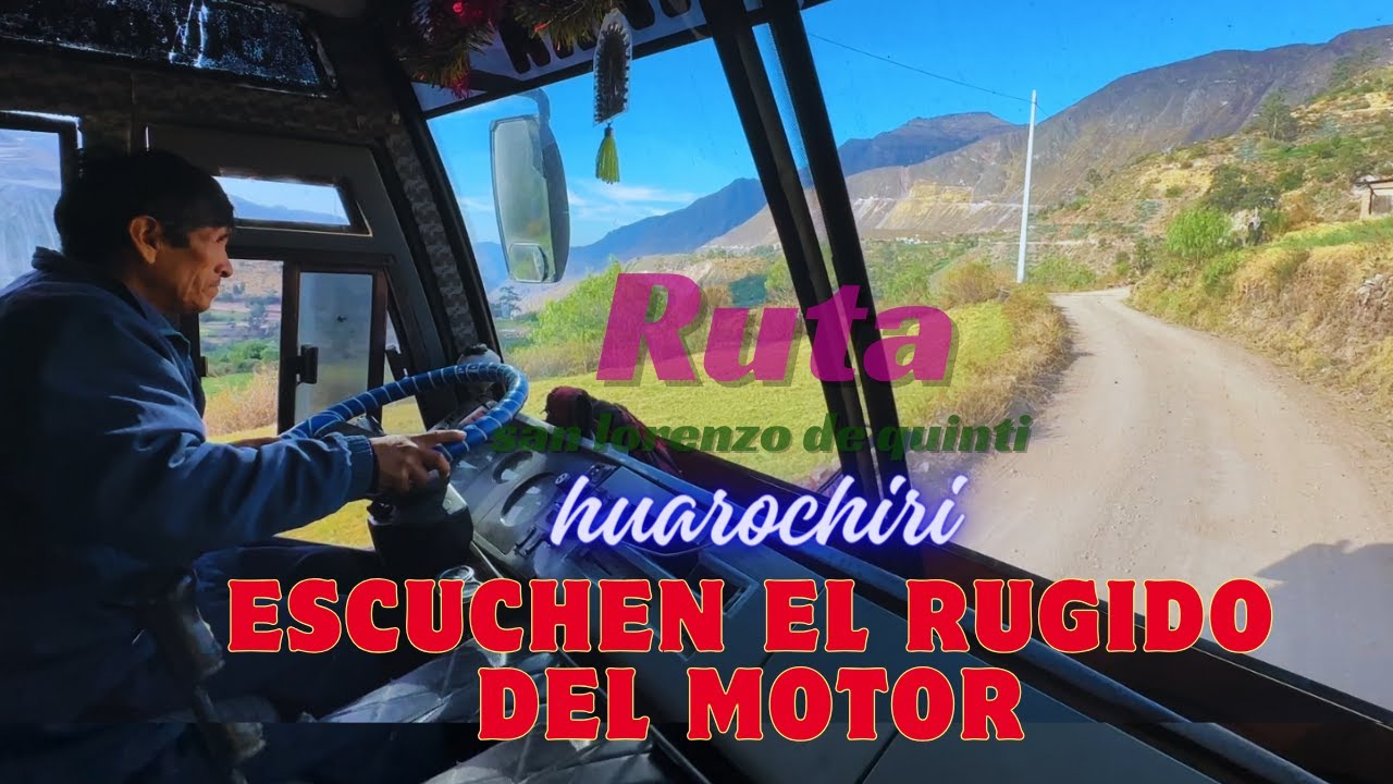 rugido del motor en carretera