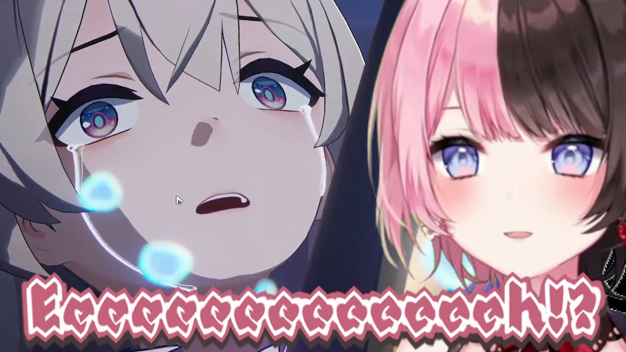 Hinano's Reaction to The Firefly Scene [VSPO ENG Sub - Tachibana Hinano]