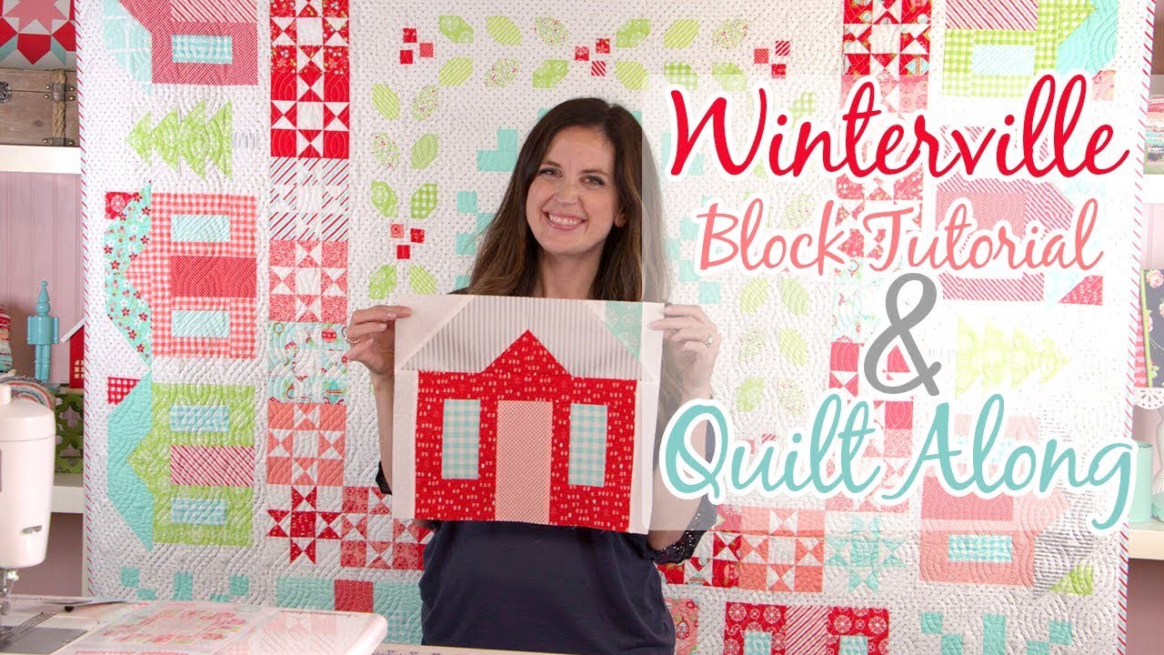 Winterville Block Tutorial with Camille Roskelley of Thimble Blossoms QAL | Fat Quarter Shop