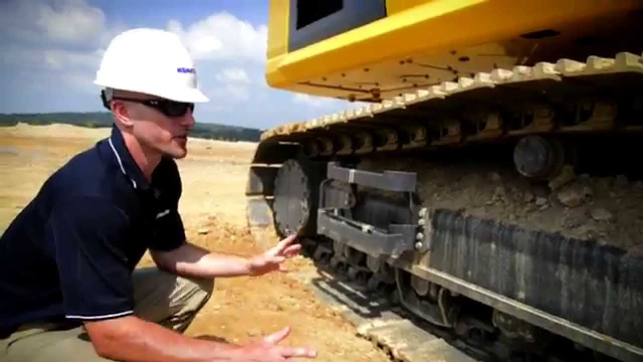 PC490LC-11 hydraulic excavator - pre operation inspection