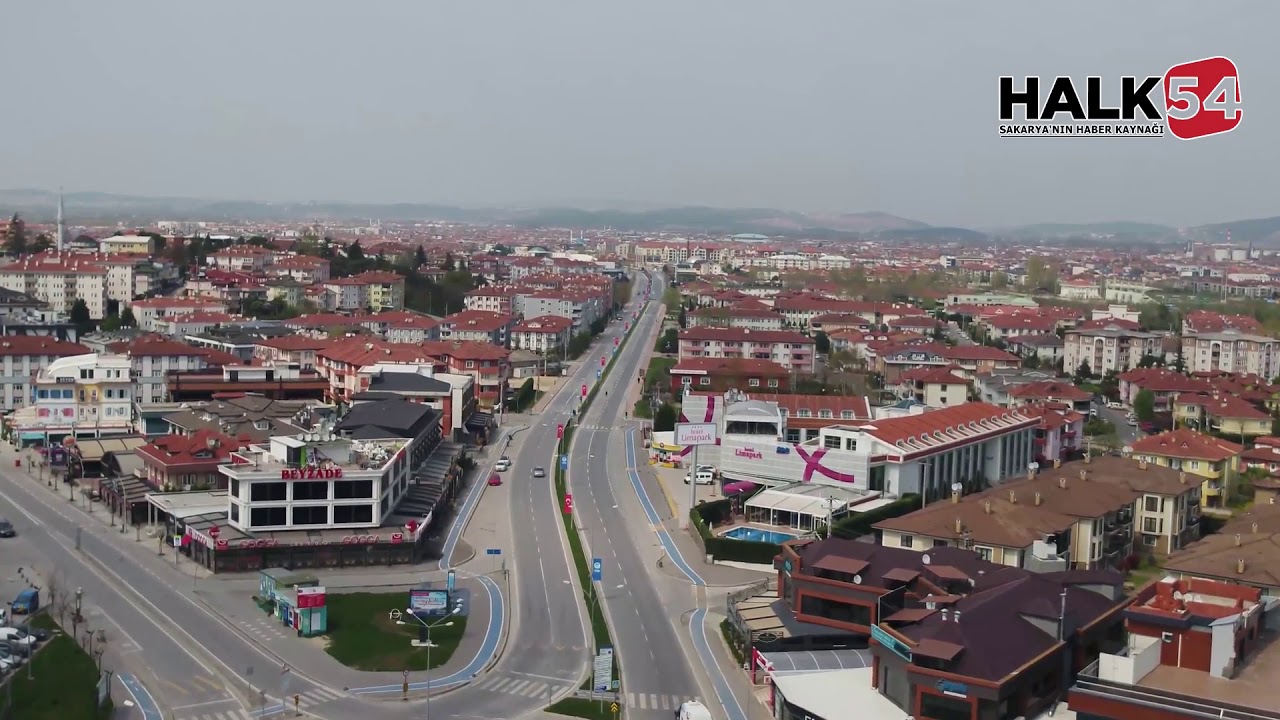 SAKARYA YASAĞIN İLK GÜNÜNDE HAVADAN GÖRÜNTÜLENDİ
