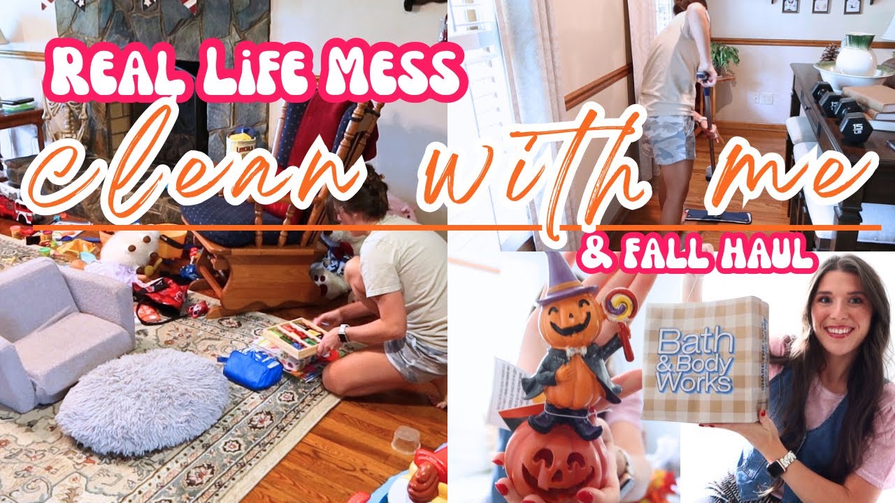 CLEAN WITH ME & Prepare for FALL | Bath & Body Works Fall Haul & MORE | 2025
