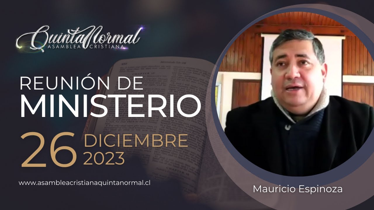 Reunión de Ministerio - 07/01/2024 | Mauricio Espinoza