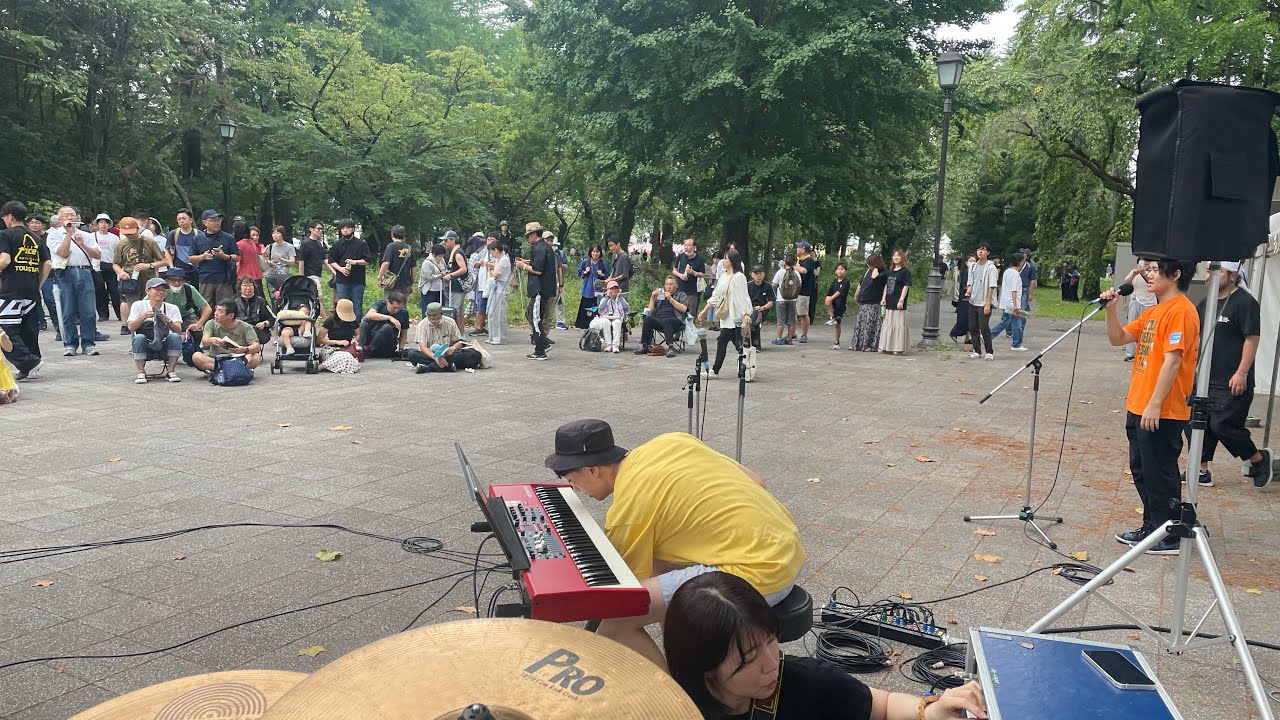 OMENS OF LOVE  /  定禅寺ストリートジャズフェスティバル 2024 / T-SQUARE covered by ENRAI