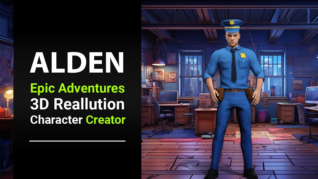 A Alden 3D Character - The Ultimate 3D Character Pack for Character Creator 4 and Unreal Engine 5