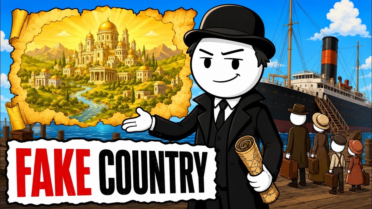 He Sold Land in a Country That Didn't Exist