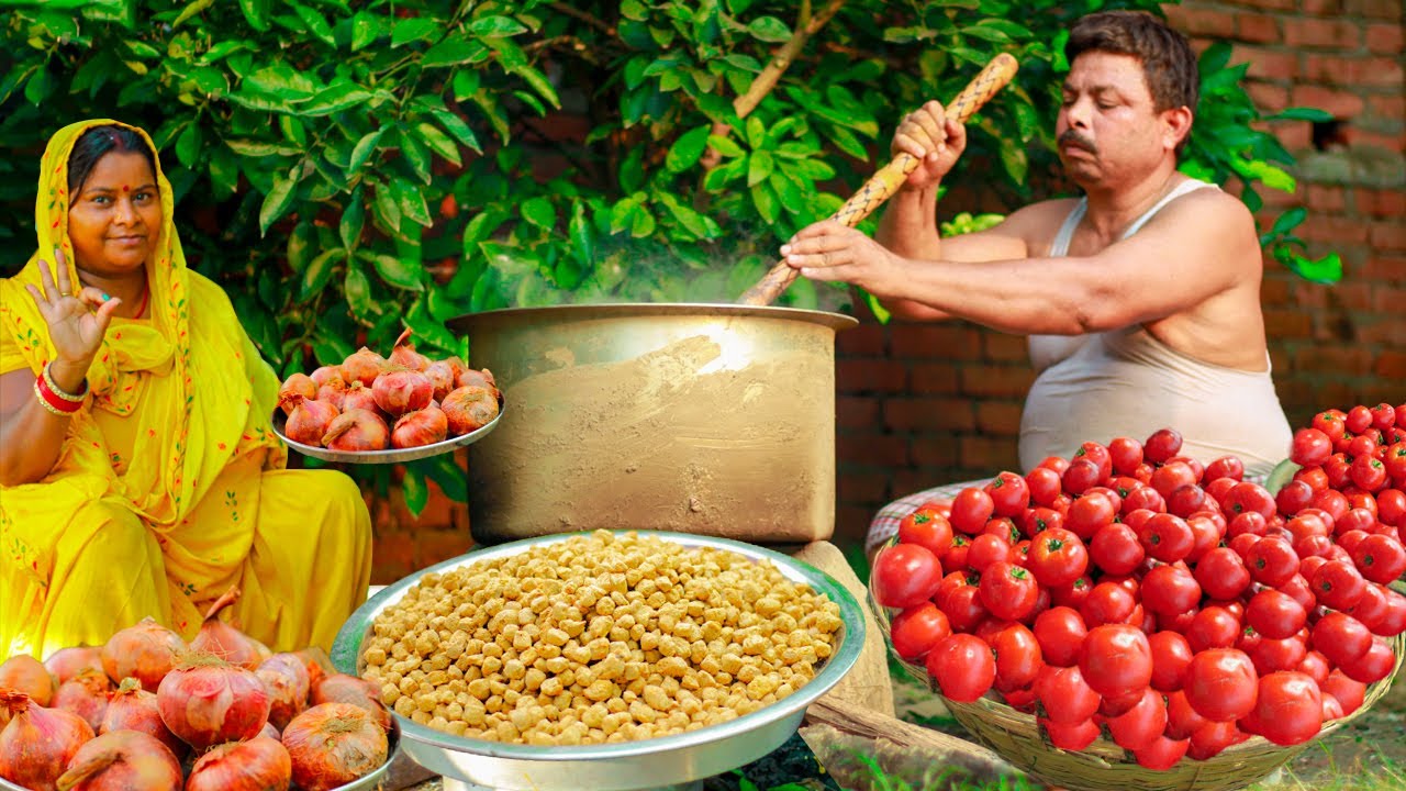 ऐसे बनाते है सोयाबीन की सब्जी जब इस तरह बनाओगे तो उँगलियाँ चाटते रह जाओगे I Curry Soya Chunk Sabji