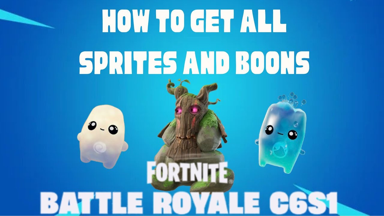 Where to Get ALL Sprites and Boons in Fortnite Chapter 6 Season 1 | Sprite Shrine Locations
