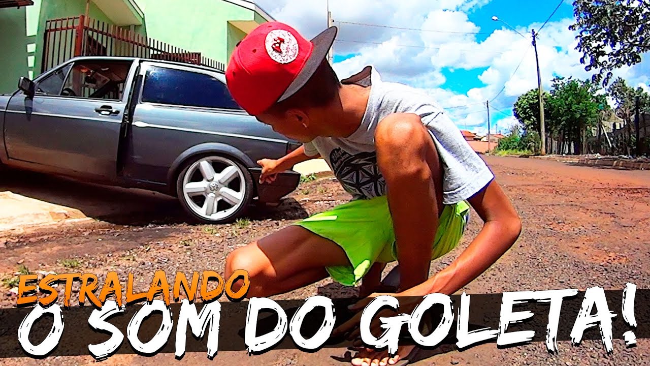 ESTRALEI O SOM DO GOLETA NA RUA!