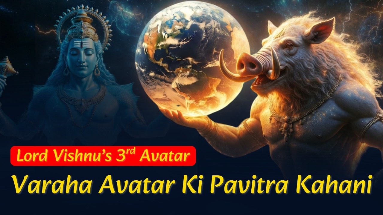 Lord Vishnu 3rd Avatar – Varaha Avatar Ki Pavitra Kahani | वराह अवतार की अद्भुत कथा | Bhakti Katha