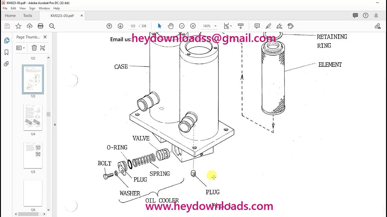 Hitachi Hydraulic Excavator UH122 Service Manual(KM023-00)