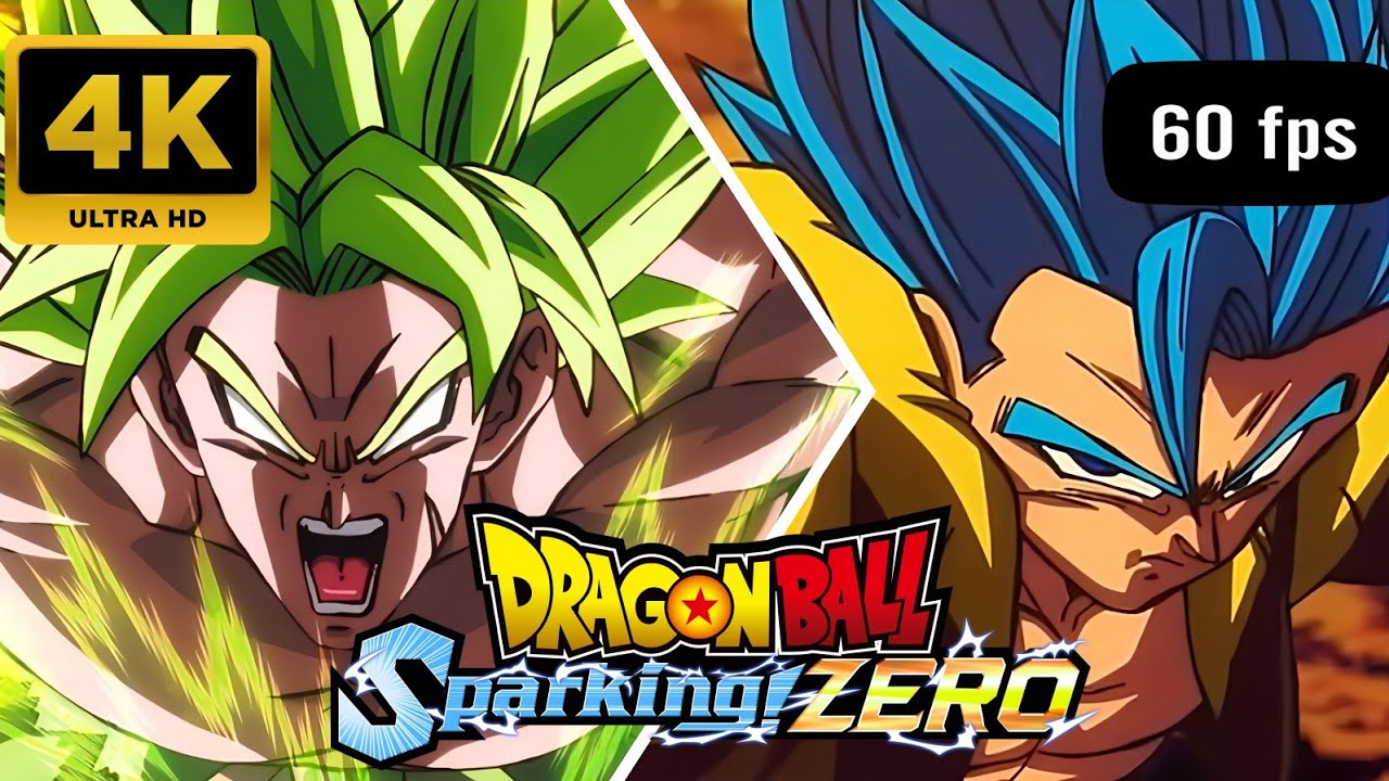 DRAGON BALL: Sparking Zero (PS5) 4K 60FPS Gameplay Movie: BROLY 🔥💪☠️ Extra: Gogeta SSJ4