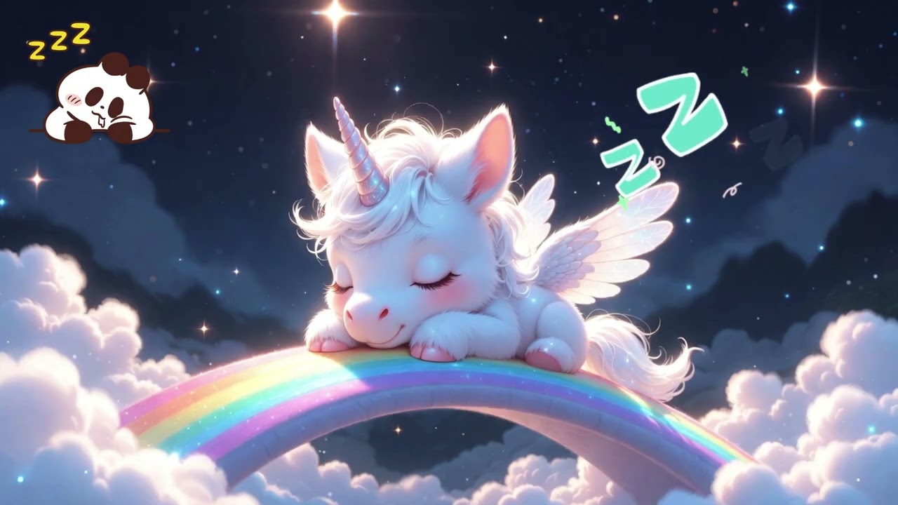1 Hours Non-Stop Baby Lullabies: Starry Sky Animation & Soft Tunes