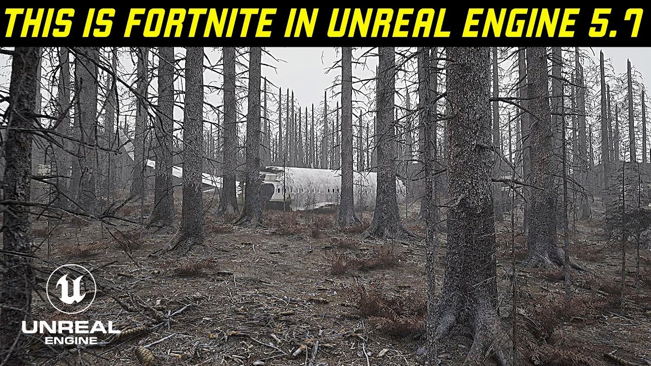 This is Fortnite in Unreal Engine 5.7
