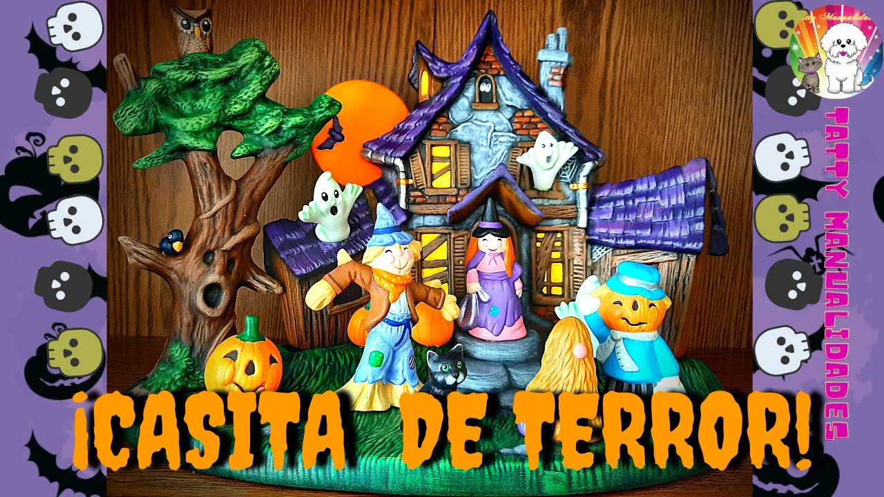 Pinta cerámica: Casita de Terror | Parte 2