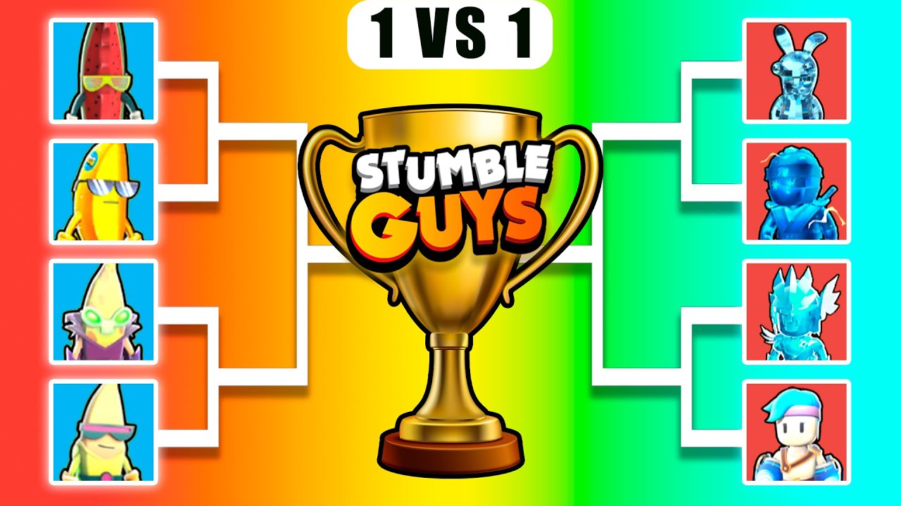FRUITS vs BLUE SPECIAL 0.50.3 🔥 Tournament in Stumble Guys 🔥