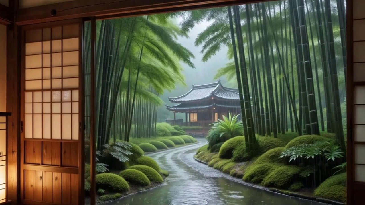 20 Minute Rain Sounds & Piano Music for Deep Sleep and Stress Relief